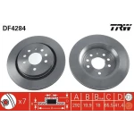 TRW Arka Fren Diski – DF4284