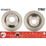 TRW Arka Fren Diski – DF4487S