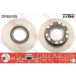 TRW Arka Fren Diski – DF6510S
