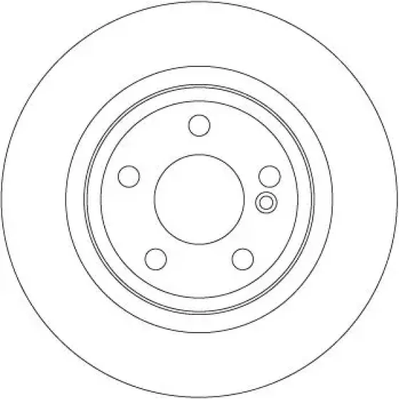TRW Arka Fren Diski – DF6634 / OEM A2464230112 ürün görseli