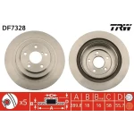 TRW Arka Fren Diski – DF7328