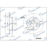 Mando Arka Fren Diski – MBC030029 / OEM 584112F100