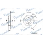 Mando Arka Fren Diski – MBC030044