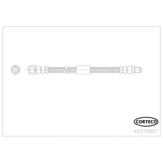 Corteco Arka Fren Hortumu – 49373607 / OEM A2124200448 ürün görseli