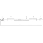 CAVO Arka Fren Hortumu – C800739B