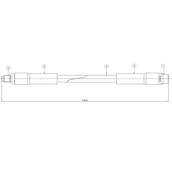 CAVO Arka Fren Hortumu – C800739B