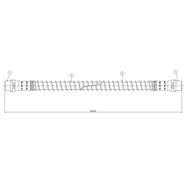 CAVO Arka Fren Hortumu – C900220A / OEM 7L0611776A