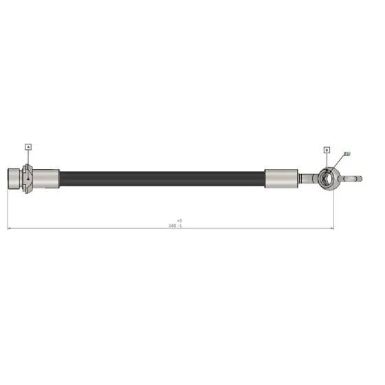 CAVO Arka Fren Hortumu – C900450A / OEM 90947W2016 ürün görseli