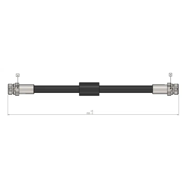 CAVO Arka Fren Hortumu – C900619A / OEM 1T0611775