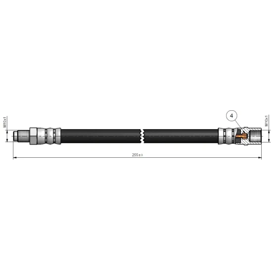 CAVO Arka Fren Hortumu – C900676A / OEM A1684280635 ürün görseli