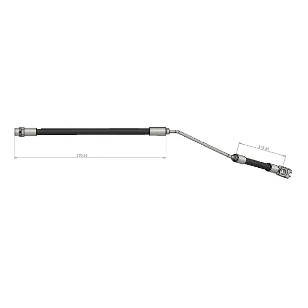 CAVO Arka Fren Hortumu (Sağ) – C900407B / OEM 34301165766