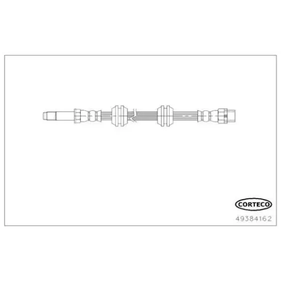 Corteco Arka Fren Hortumu (Sol) – 49384162 / OEM 34306798466 ürün görseli