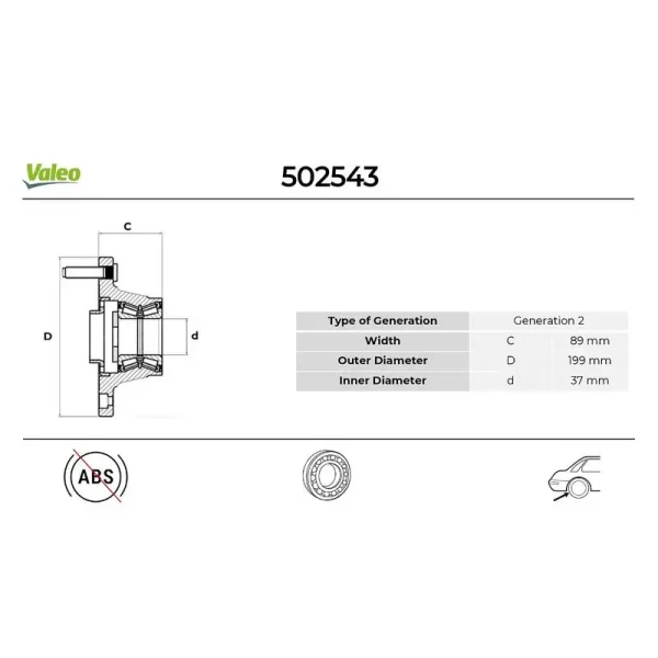 Valeo Arka Poyra – 502543