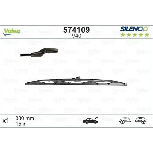 Valeo Arka Silecek Süpürgesi – 574109