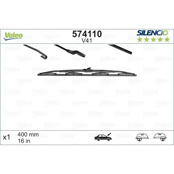Valeo Arka Silecek Süpürgesi – 574110