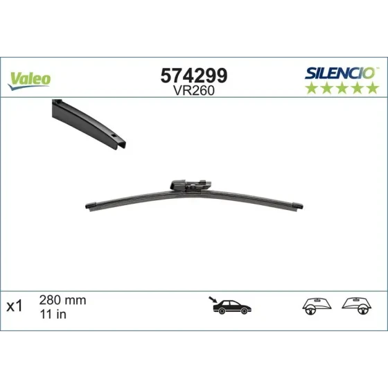 Valeo Arka Silecek Süpürgesi – 574299 ürün görseli