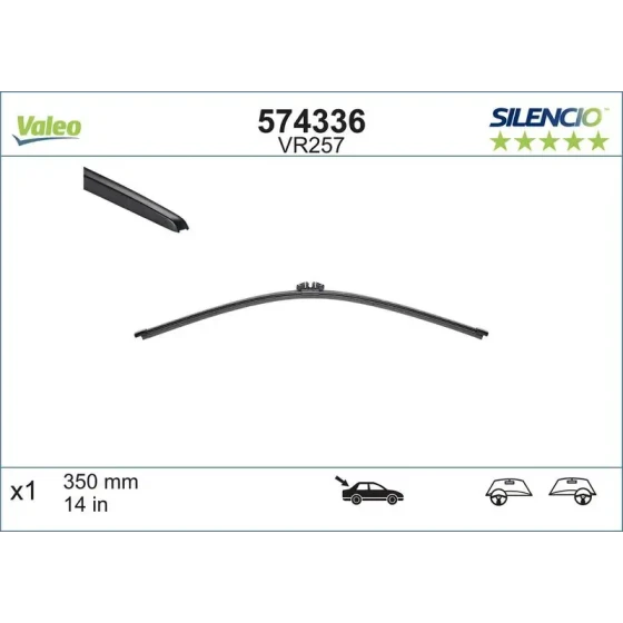 Valeo Arka Silecek Süpürgesi – 574336 ürün görseli
