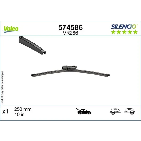 Valeo Arka Silecek Süpürgesi – 574586 / OEM 5H6955427