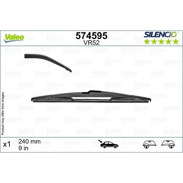 Valeo Arka Silecek Süpürgesi – 574595 / OEM 287901560R