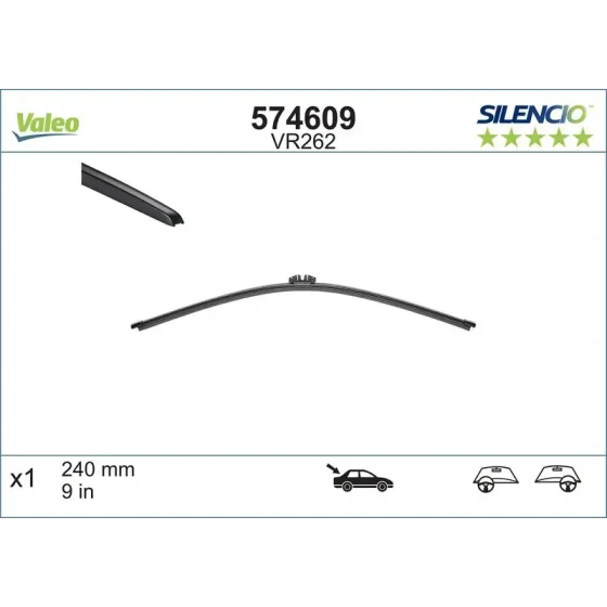 Valeo Arka Silecek Süpürgesi – 574609 ürün görseli