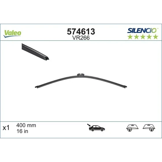 Valeo Arka Silecek Süpürgesi – 574613 ürün görseli