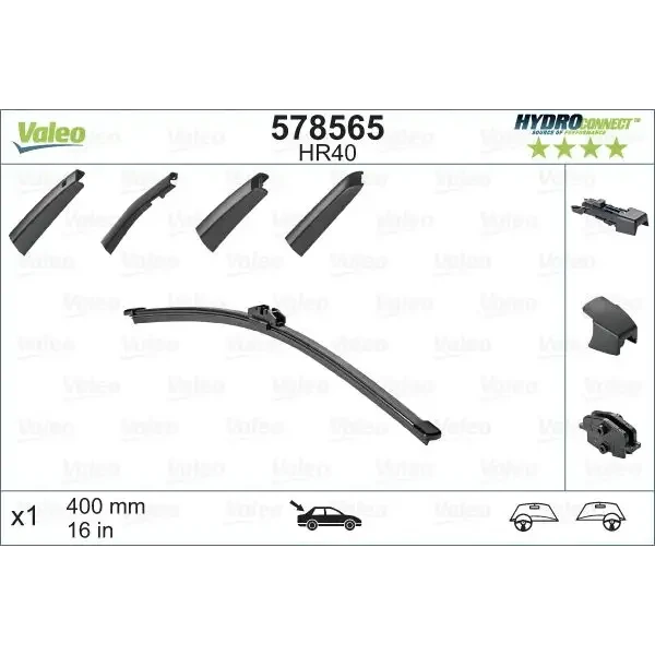 Valeo Arka Silecek Süpürgesi – 578565