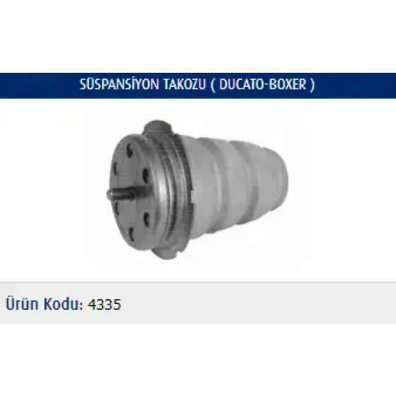 Master Arka Süspansiyon Takozu – M4335 / OEM 516651 ürün görseli