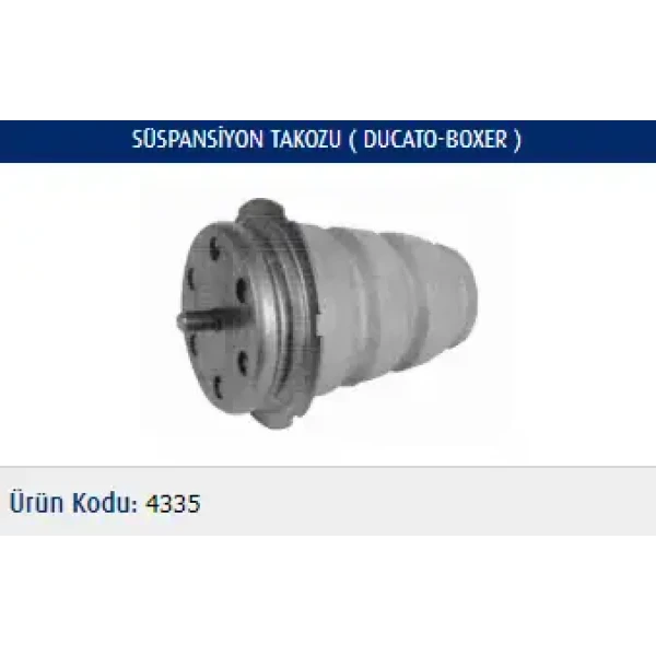 Master Arka Süspansiyon Takozu – M4335 / OEM 516651