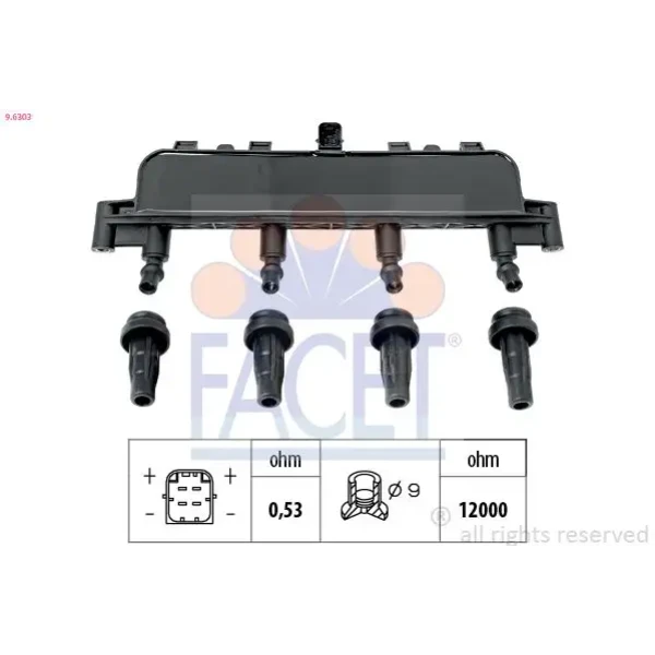 Facet Bobin – 9.6303