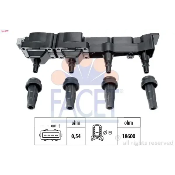 Facet Bobin – 9.6307