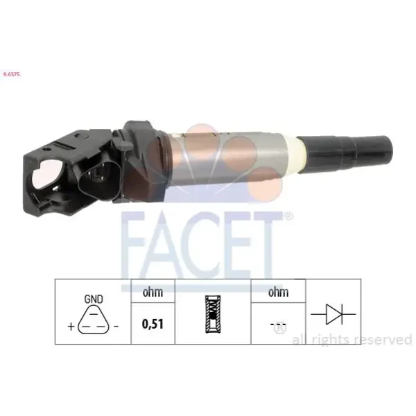 Facet Bobin – 9.6375