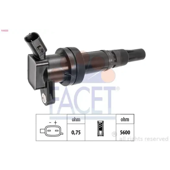 Facet Bobin – 9.6522 / OEM 2730103200 ürün görseli