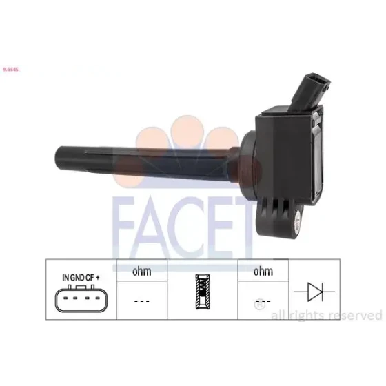 Facet Bobin – 9.6545 / OEM 2503973 ürün görseli