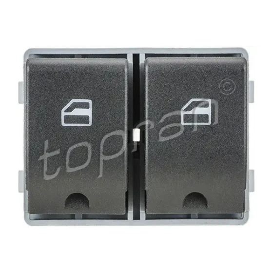 Topran Cam Açma Butonu (ön Sol) – 114738001 / OEM 6Q095985801C ürün görseli