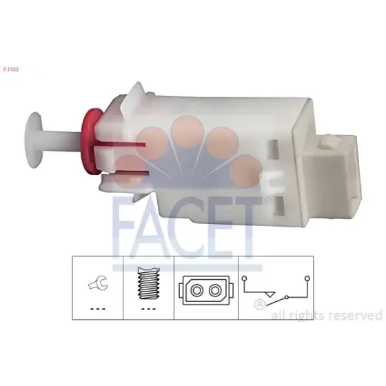 Facet Debriyaj Pedal Müşürü – 7.1123 ürün görseli