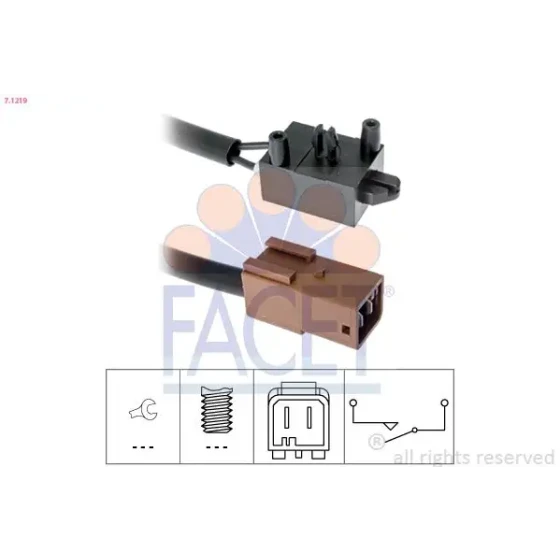 Facet Debriyaj Pedal Müşürü – 7.1219 / OEM 212778 ürün görseli