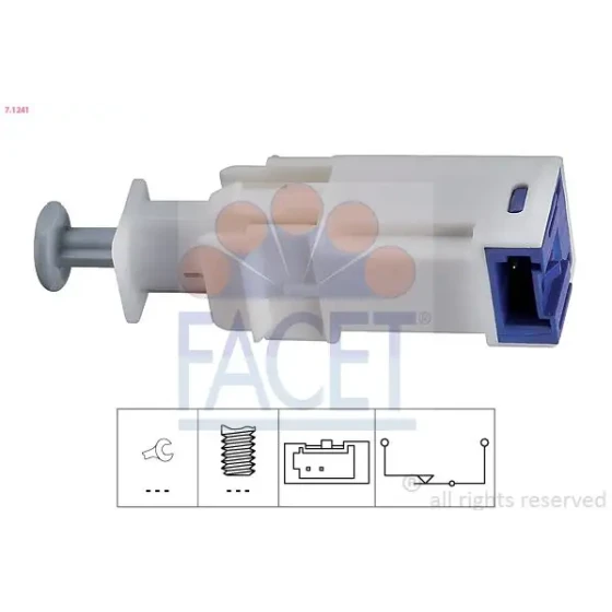 Facet Debriyaj Pedal Müşürü – 7.1241 / OEM 453462 ürün görseli