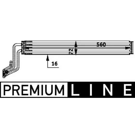 Mahle Direksiyon Yağ Soğutucu – CLC48000P / OEM 7L6422885E ürün görseli