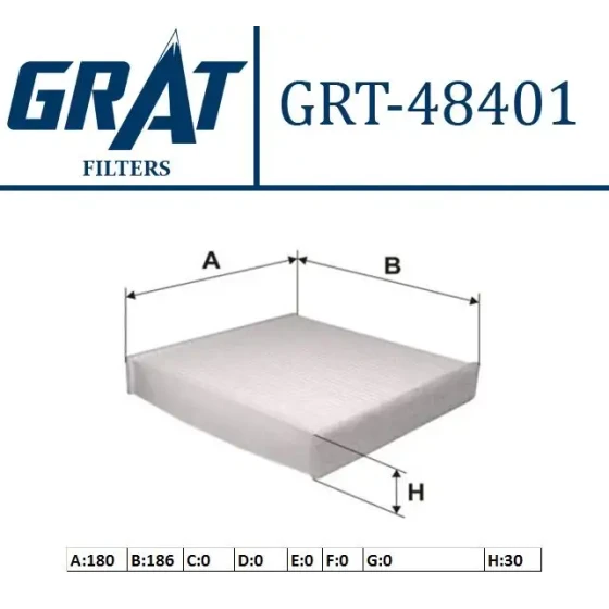 NRF EGR Soğutucusu – 48401 ürün görseli