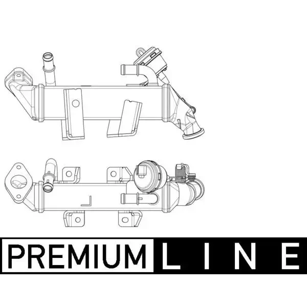 Mahle EGR Soğutucusu 8200910446 – CE19000P / OEM 82 00 910 446