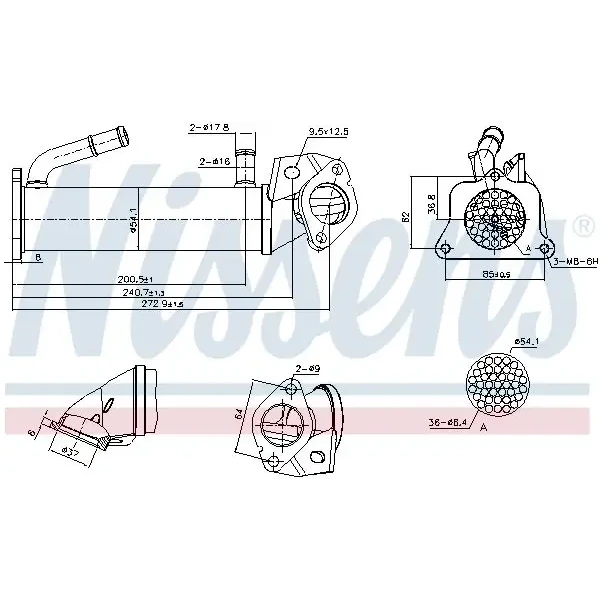 Nissens EGR Soğutucusu – 989322