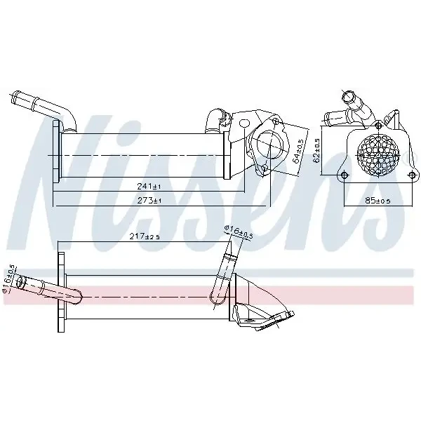 Nissens EGR Soğutucusu – 989401