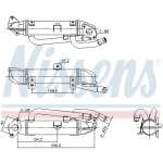 Nissens EGR Soğutucusu – 989414 / OEM 038131513S
