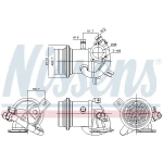 Nissens EGR Soğutucusu – 989424 / OEM 04B131512D