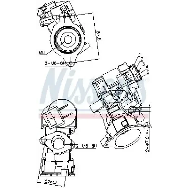 Nissens EGR Valfi – 98181