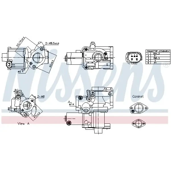 Nissens EGR Valfi – 98199