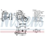 Nissens EGR Valfi – 98299 / OEM 03G131501M