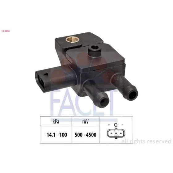 Facet Egzoz Basınç Sensörü – 10.3306 ürün görseli