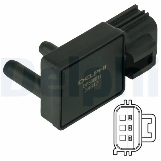 Delphi Egzoz Basınç Sensörü – DPS00011 ürün görseli