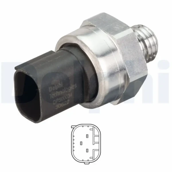 Delphi Egzoz Basınç Sensörü – DPS00034-12B1 / OEM A0091535228